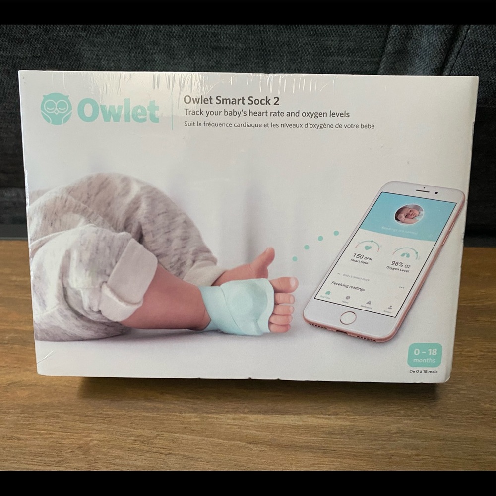 ❌SOLD❌ Owlet Smart Sock 2
